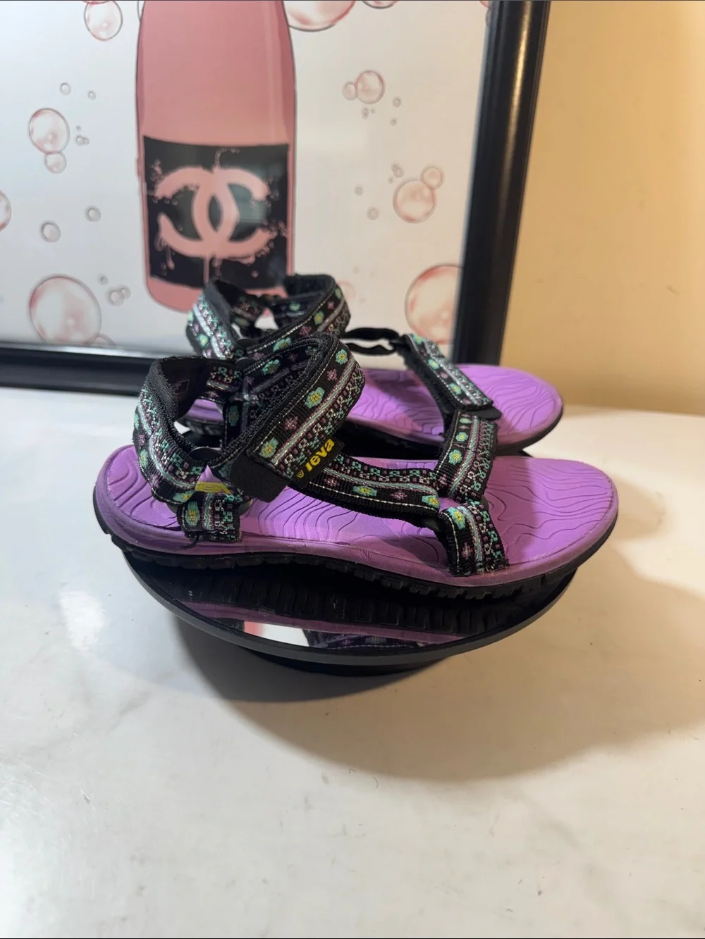 Teva Kids Hurricane 3 Sandals - Size 13 - Picture 5 of 9